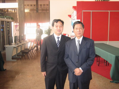 昆仑通态副总经理与孙优贤院士合影 