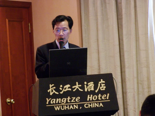 德国倍福中国区首席代表梁力强先生在武汉研讨会上演讲